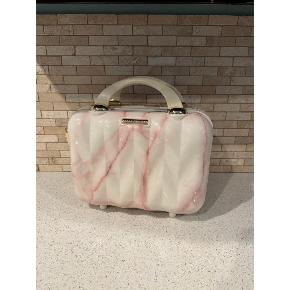 Marcy McKenna 2 in 1 Beauty Case Ivory Pink